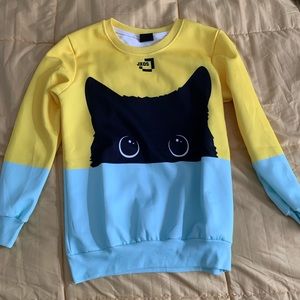 cat sweatshirt